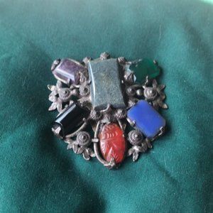 Vintage stoned money clip